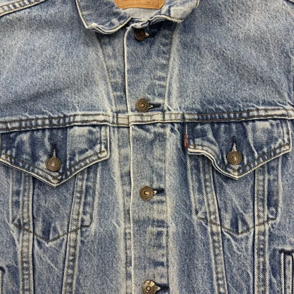 Vintage 80s Levi's Blue Type-3 Trucker Denim Jacket